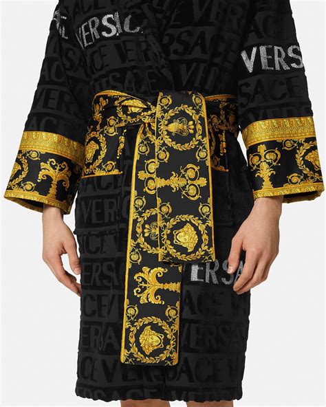 versace robe manufacturer|Versace bath robes for women.